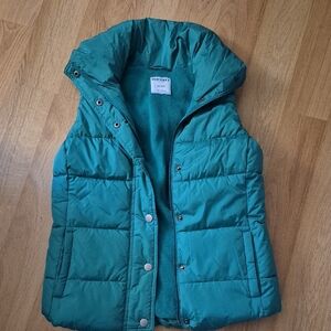 Old Navy Kids Teal Puffer Vest